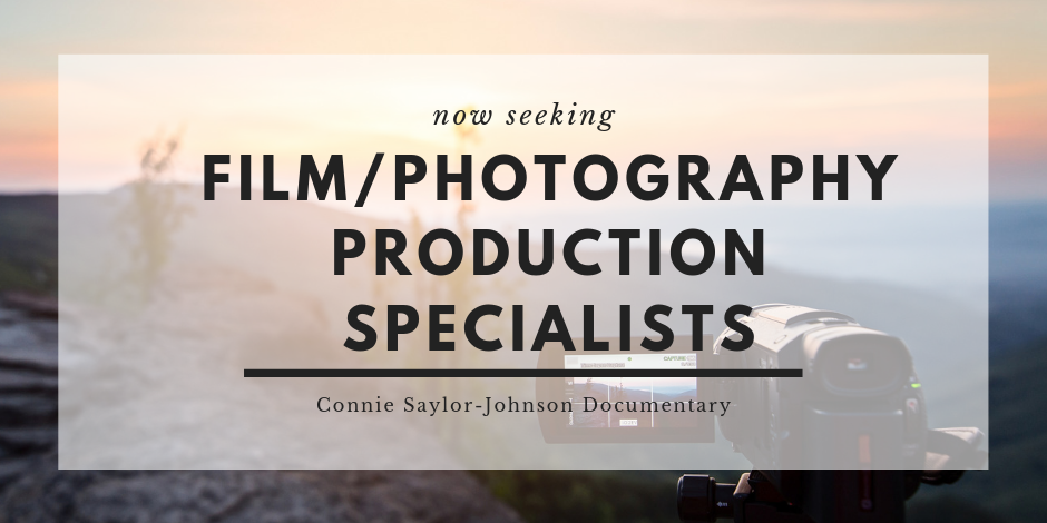 **EXPIRED** Request for Quotation & Qualifications: Service Provider – Film/Photography Production Specialists
